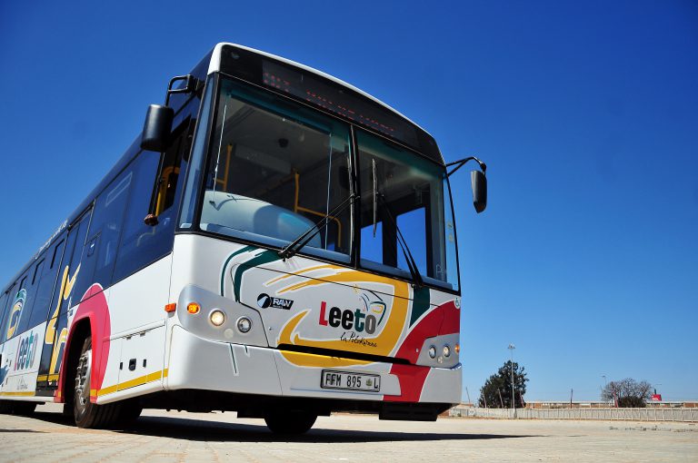Bottom view of the bus